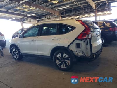 Drugie zdjęcie samochodu z przodu: 2015 HONDA CR-V TOURING VIN:5J6RM4H97FL069985 - miniatura