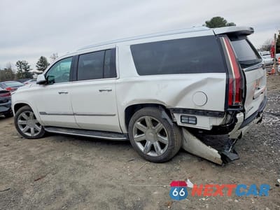 Drugie zdjęcie samochodu z przodu: 2020 CADILLAC ESCALADE ESV LUXURY VIN:1GYS4HKJ4LR130505 - miniatura