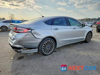 Trzecie zdjęcie samochodu z tyłu: 2018 FORD FUSION TITANIUM VIN:3FA6P0D97JR188506 - miniatura