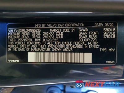 Zdjęcie 14 z 14 samochodu: 2021 VOLVO XC60 T5 INSCRIPTION VIN:YV4102RL2M1685225 - miniatura