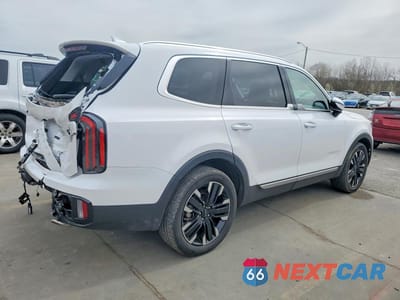 Trzecie zdjęcie samochodu z tyłu: 2024 KIA TELLURIDE SX-PRESTIGE VIN:5XYP5DGC5RG413210 - miniatura