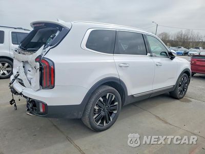 Trzecie zdjęcie samochodu z tyłu: 2024 KIA TELLURIDE SX-PRESTIGE VIN:5XYP5DGC5RG413210 - miniatura