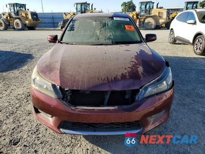 Piąte zdjęcie samochodu w środku: 2014 HONDA ACCORD EXL VIN:1HGCR3F80EA014078 - miniatura