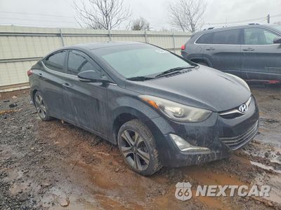Czwarte zdjęcie samochodu z boku: 2014 HYUNDAI ELANTRA SPORT VIN:KMHDH4AH1EU069233 - miniatura