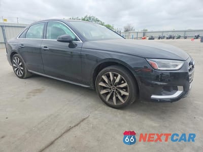 Czwarte zdjęcie samochodu z boku: 2021 AUDI A4 PREMIUM 40 VIN:WAUABAF49MA061696 - miniatura