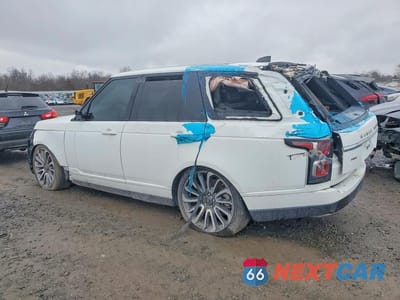 Drugie zdjęcie samochodu z przodu: 2018 LAND ROVER RANGE ROVER HSE VIN:SALGS2SV8JA514311 - miniatura