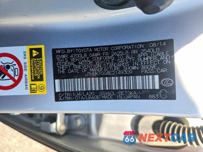 Zdjęcie 12 z 12 samochodu: 2014 LEXUS ES 350 BASE VIN:JTHBK1GG8E2149309 - miniatura