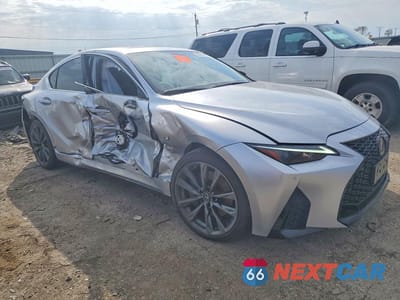 Czwarte zdjęcie samochodu z boku: 2022 LEXUS IS 350 F SPORT VIN:JTHGZ1E23N5023317 - miniatura