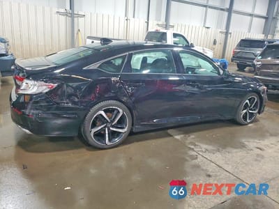 Trzecie zdjęcie samochodu z tyłu: 2019 HONDA ACCORD SPORT VIN:1HGCV1E3XKA054296 - miniatura
