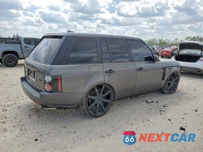 Trzecie zdjęcie samochodu z tyłu: 2006 LAND ROVER RANGE ROVER HSE VIN:SALME15466A214314 - miniatura