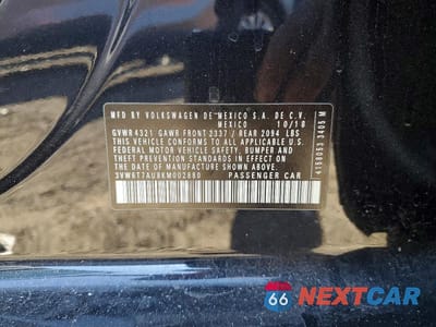 Zdjęcie 12 z 12 samochodu: 2019 VOLKSWAGEN GTI S VIN:3VW6T7AU8KM002880 - miniatura