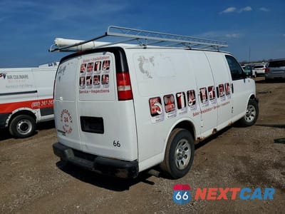 Trzecie zdjęcie samochodu z tyłu: 2013 CHEV EXPRESS G1500 VIN:1GCSGAFX3D1115321 - miniatura