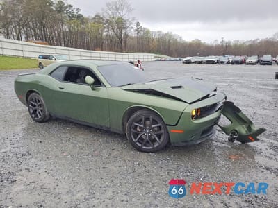 Czwarte zdjęcie samochodu z boku: 2022 DODGE CHALLENGER SXT VIN:2C3CDZAG5NH260905 - miniatura