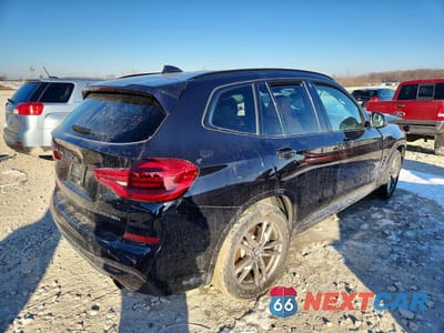 Trzecie zdjęcie samochodu z tyłu: 2021 BMW X3 XDRIVE30I VIN:5UXTY5C0XM9F22846 - miniatura