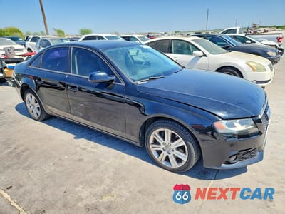 Czwarte zdjęcie samochodu z boku: 2010 AUDI A4 PREMIUM VIN:WAUAFAFL8AN050284 - miniatura