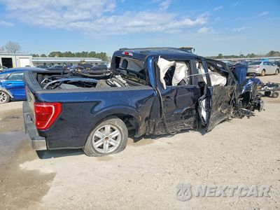 Trzecie zdjęcie samochodu z tyłu: 2021 FORD F150 SUPERCREW VIN:1FTEW1CP9MKE32759 - miniatura