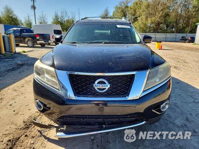 Piąte zdjęcie samochodu w środku: 2014 NISSAN PATHFINDER PLATINUM VIN:5N1AR2MN9EC715324 - miniatura