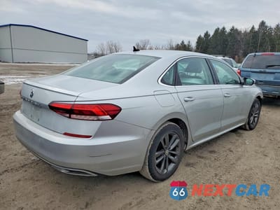 Trzecie zdjęcie samochodu z tyłu: 2020 VOLKSWAGEN PASSAT SE VIN:1VWSA7A30LC008770 - miniatura