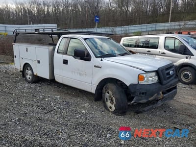 Czwarte zdjęcie samochodu z boku: 2007 FORD F 150 UTILITY / SERVICE TRUCK VIN:1FTVF12597KD29197 - miniatura