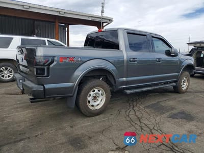 Trzecie zdjęcie samochodu z tyłu: 2018 FORD F150 SUPERCREW VIN:1FTEW1E59JFD22536 - miniatura