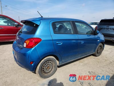 Trzecie zdjęcie samochodu z tyłu: 2015 MITSUBISHI MIRAGE DE VIN:ML32A3HJ4FH047839 - miniatura