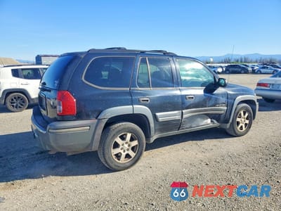 Trzecie zdjęcie samochodu z tyłu: 2004 ISUZU ASCENDER S VIN:4NUDS13S342100090 - miniatura