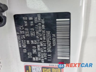 Zdjęcie 12 z 12 samochodu: 2023 KIA RIO LX VIN:3KPA24AD9PE626946 - miniatura