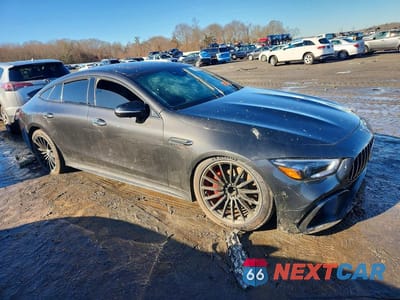 Czwarte zdjęcie samochodu z boku: 2019 MERCEDES-BENZ AMG GT 63 VIN:WDD7X8JB1KA005252 - miniatura