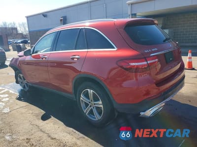 Drugie zdjęcie samochodu z przodu: 2018 MERCEDES-BENZ GLC 300 4MATIC VIN:WDC0G4KBXJF431357 - miniatura