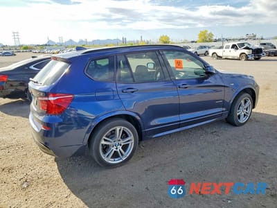 Trzecie zdjęcie samochodu z tyłu: 2014 BMW X3 XDRIVE35I VIN:5UXWX7C5XE0E82538 - miniatura