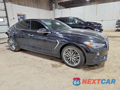 Czwarte zdjęcie samochodu z boku: 2020 GENESIS G70 2.0T VIN:KMTG34LAXLU056821 - miniatura