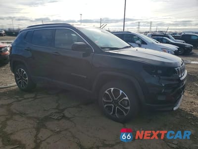 Czwarte zdjęcie samochodu z boku: 2023 JEEP COMPASS LIMITED VIN:3C4NJDCN6PT548342 - miniatura