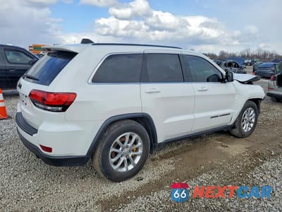 Trzecie zdjęcie samochodu z tyłu: 2022 JEEP GRAND CHEROKEE LAREDO E VIN:1C4RJFAGXNC149928 - miniatura