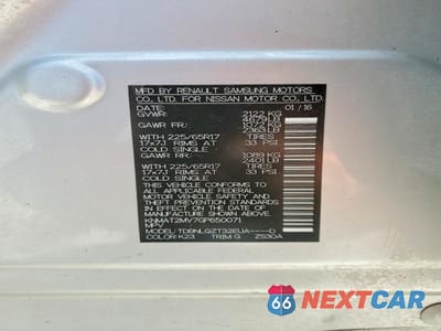 Zdjęcie 12 z 12 samochodu: 2016 NISSAN ROGUE SV VIN:KNMAT2MV7GP650071 - miniatura