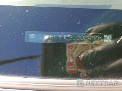Zdjęcie 12 z 12 samochodu: 2018 TOYOTA COROLLA LE VIN:2T1BURHE3JC034104 - miniatura