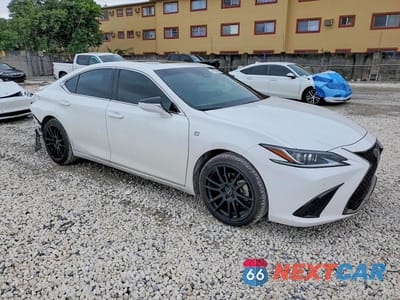 Czwarte zdjęcie samochodu z boku: 2019 LEXUS ES 350 F SPORT VIN:58ABZ1B11KU042526 - miniatura