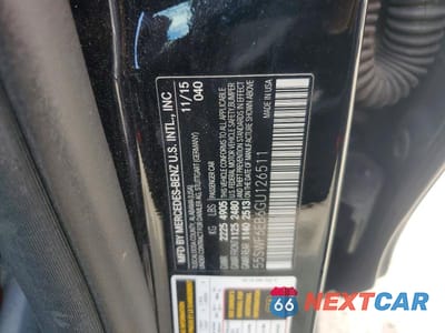Zdjęcie 12 z 12 samochodu: 2016 MERCEDES-BENZ C 450 4MATIC AMG VIN:55SWF6EB6GU126511 - miniatura