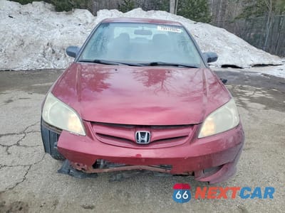 Piąte zdjęcie samochodu w środku: 2005 HONDA CIVIC DX VP VIN:2HGES16305H049632 - miniatura