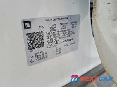 Zdjęcie 13 z 13 samochodu: 2021 GMC ACADIA SLT VIN:1GKKNMLS7MZ139658 - miniatura