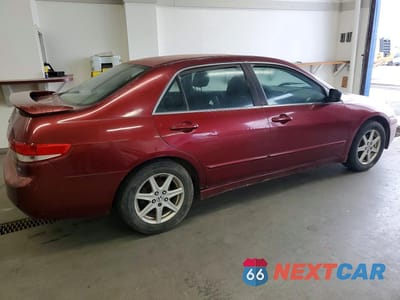 Trzecie zdjęcie samochodu z tyłu: 2003 HONDA ACCORD EX VIN:1HGCM66573A007292 - miniatura