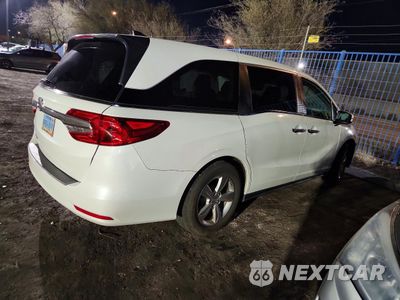 Trzecie zdjęcie samochodu z tyłu: 2020 HONDA ODYSSEY EX VIN:5FNRL6H53LB026034 - miniatura