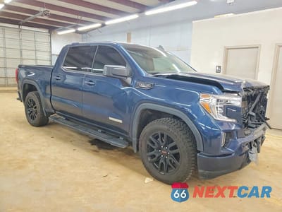 Czwarte zdjęcie samochodu z boku: 2021 GMC SIERRA K1500 ELEVATION VIN:3GTU9CED3MG165630 - miniatura