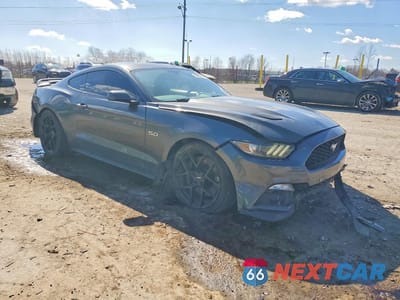 Czwarte zdjęcie samochodu z boku: 2016 FORD MUSTANG GT VIN:1FA6P8CF5G5241575 - miniatura