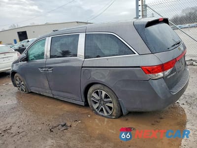 Drugie zdjęcie samochodu z przodu: 2015 HONDA ODYSSEY TOURING VIN:5FNRL5H9XFB064877 - miniatura