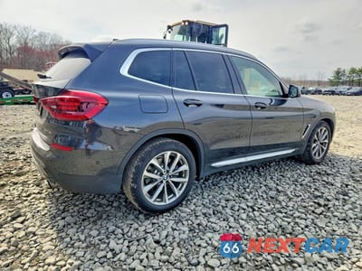 Trzecie zdjęcie samochodu z tyłu: 2019 BMW X3 XDRIVE30I VIN:5UXTR9C58KLE14032 - miniatura