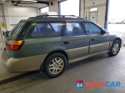 Trzecie zdjęcie samochodu z tyłu: 2000 SUBARU LEGACY OUTBACK VIN:4S3BH665XY7670228 - miniatura