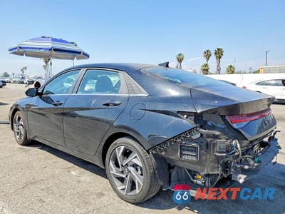 Drugie zdjęcie samochodu z przodu: 2024 HYUNDAI ELANTRA HYBRID LIMITED VIN:KMHLN4DJ9RU118655 - miniatura