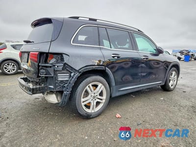 Trzecie zdjęcie samochodu z tyłu: 2020 MERCEDES-BENZ GLB 250 4MATIC VIN:WDC4M4HB3LW002730 - miniatura