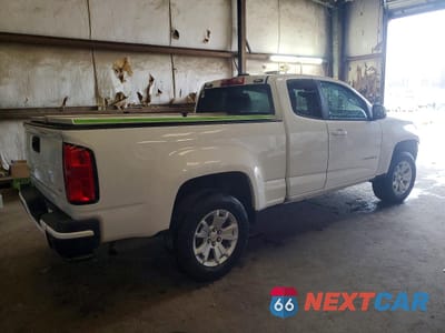 Trzecie zdjęcie samochodu z tyłu: 2022 CHEVROLET COLORADO LT VIN:1GCHSCEA1N1209989 - miniatura