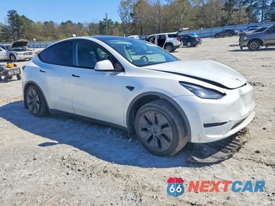 Czwarte zdjęcie samochodu z boku: 2024 TESLA MODEL Y VIN:7SAYGDED8RA307397 - miniatura
